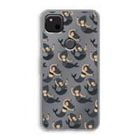 Zeemeermin: Google Pixel 4a Transparant Hoesje