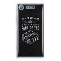Life: Sony Xperia XZ1 Transparant Hoesje