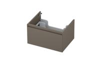 Onderkast INK 1 lade greeploos gelakt 45gr 60 cm x 45 cm x 35 cm Mat taupe 1240105