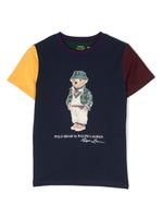 Ralph Lauren Kids Katoenen T-shirt - Blauw - thumbnail