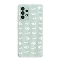 Eye pattern #3: Samsung Galaxy A52s 5G Transparant Hoesje