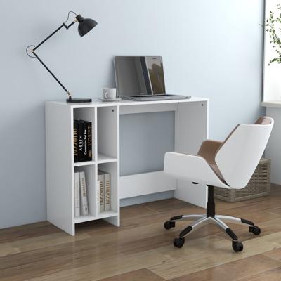 Bureau 102,5x35x75 cm bewerkt hout wit