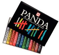 Oliepastel talens panda set á 12 kleuren | 12 stuks