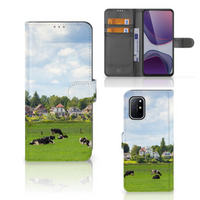 OnePlus 8T Telefoonhoesje met Pasjes Koeien