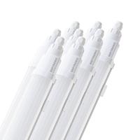 HOFTRONIC™ Q-Series - Set van 8 LED TL armaturen 60cm - IP65 Waterdicht - 18 Watt 2160 Lumen vervangt 72 Watt - 120lm/W - 6500K daglicht wit licht - gereedschapsloos Koppelbaar - IK08 - Tri-proof