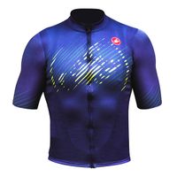 Castelli Giungla SS fietsshirt paars/groen heren M