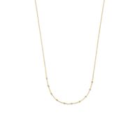 Ketting Bolletjes geelgoud 1,1 mm 40,5-44,5 cm