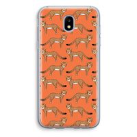 Cheetah: Samsung Galaxy J5 (2017) Transparant Hoesje