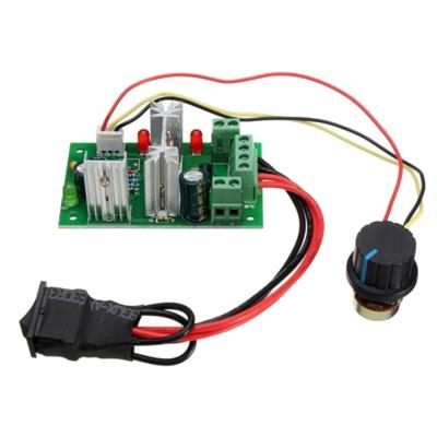LDTR-WG0266 DC 6-30V 200W 16KHz PWM motor snelheid controller regulator omkeerbare controle voorwaarts/achteruit schakelaar (groen)