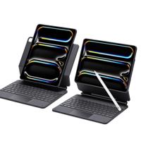 iPad Pro 11ʺ (2024) Rebound Magnetic Keyboard Case 360 Pencil Bundle - UK Layout-Black