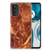 Motorola Moto G52/G82 | TPU | Siliconen hoesje | Marmer Bruin
