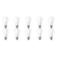 Philips LED Lampen 10-pack - CorePro 8W | 2700K E27 Fitting