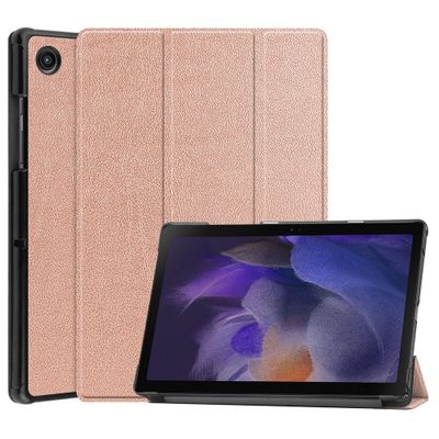 3-Vouw sleepcover hoes - Samsung Galaxy Tab A8 (2021) - Goud