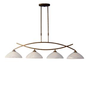 Masterlight Eetkamer lamp Verona 1 4-lichts bronsbruin 2478-21-51