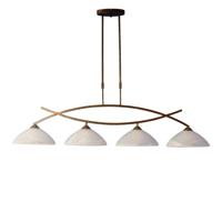 Masterlight Eetkamer lamp Verona 1 4-lichts bronsbruin 2478-21-51 - thumbnail