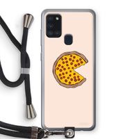 You Complete Me #2: Samsung Galaxy A21s Transparant Hoesje met koord