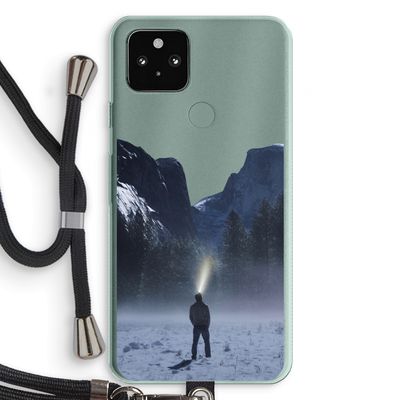 Wanderlust: Pixel 5a 5G Transparant Hoesje met koord