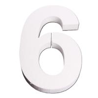 Piepschuim cijfer 6 jaar - H25 cm - hobby/knutselmateriaal - DIY - Knutselen - Cijfers zelf maken Piepschuim cijfer 6 jaar - H25 cm - hobby/knutselmateriaal - DIY - Knutselen - Cijfers zelf maken