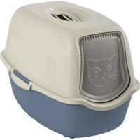 Toilethuis - Blauw & Wit (Gerecycled PP) - 56 x 40 x 39 cm Toilethuis - Blauw & Wit (Gerecycled PP) - 56 x 40 x 39 cm