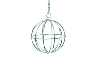 Beeztees Chroom Voederbal Hooibal voor Knaagdier 8cm