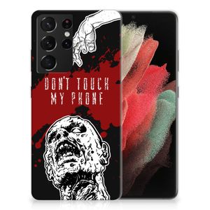 Samsung Galaxy S21 Ultra Silicone-hoesje Zombie Blood