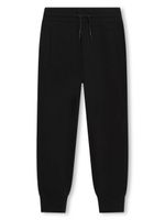 Marc Jacobs Kids pantalon de jogging à lien de resserrage - Noir