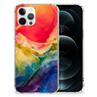 Back Cover iPhone 12 Pro Max Watercolor Dark - thumbnail