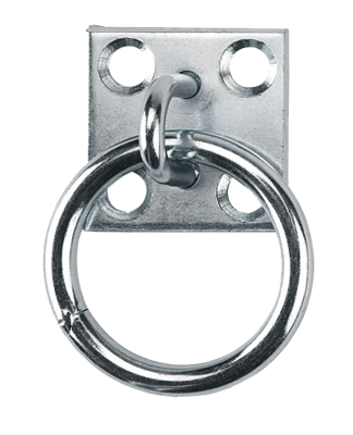 Stal aanbind/vastzet ring Stal aanbind/vastzet ring