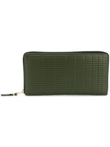 Comme Des Garçons Wallet portefeuille zippé tout autour - Vert