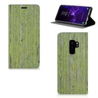 Samsung Galaxy S9 Plus Book | Wallet Case | Green Wood
