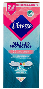 Libresse Extra Protection Long Inlegkruisjes
