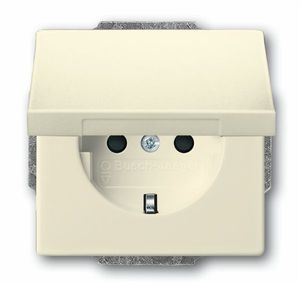 Busch-Jaeger inbouwwandcontactdoos 20 EUK-82 ivoorwit