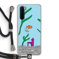 Aquarium: OnePlus Nord Transparant Hoesje met koord