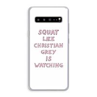Christian Grey: Samsung Galaxy S10 5G Transparant Hoesje