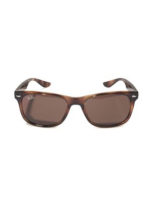 RAY-BAN JUNIOR lunettes de soleil à monture carrée - Marron