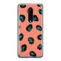 Pink Cheetah: OnePlus 7 Pro Transparant Hoesje