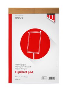 Flipoverpapier Quantore 65x98cm 50vel opgerold in verzenddoos