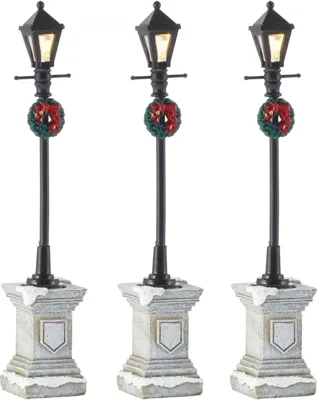 Luville General Street lantern on foot 3 pieces