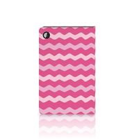 Samsung Galaxy Tab A8 2021/2022 Tablet Hoes Waves Pink