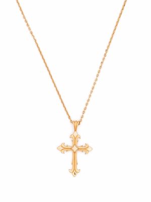 Emanuele Bicocchi collier Fleury Cross à pendentif - Or