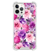 iPhone 12 Pro Max shockproof hoesje - Rosy blooms