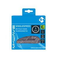 KMC M-wave (kmc) ketting e-bike single speed 1/2x3/32 112 links zilver