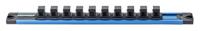Gedore Dopsleutelrail Magnetisch | 1/2" | Voor 10 Doppen | Leeg - 3520773