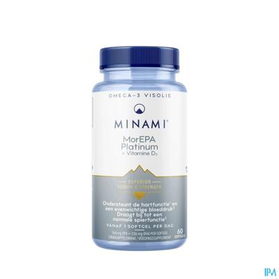 Minami Morepa Platinum + Vitamine D3 60 Capsules