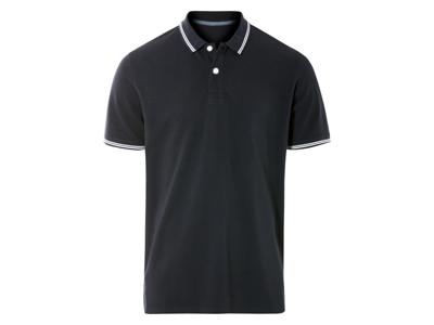LIVERGY Heren poloshirt (Marineblauw, S)
