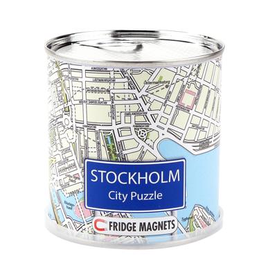 Magnetische puzzel City Puzzle Magnets Stockholm | Extragoods
