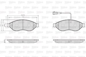 Remblok Vul Citroen Jumper I 872468