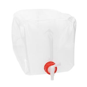 Jerrycan/watertank met kraan - opvouwbaar - 10 liter - outdoor/kamperen