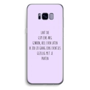 GSM: Samsung Galaxy S8 Plus Transparant Hoesje