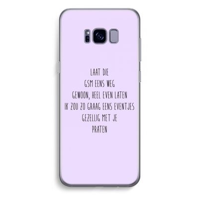 GSM: Samsung Galaxy S8 Plus Transparant Hoesje